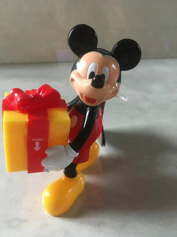 Porte clés figurine disney mickey anniversaire - neuf